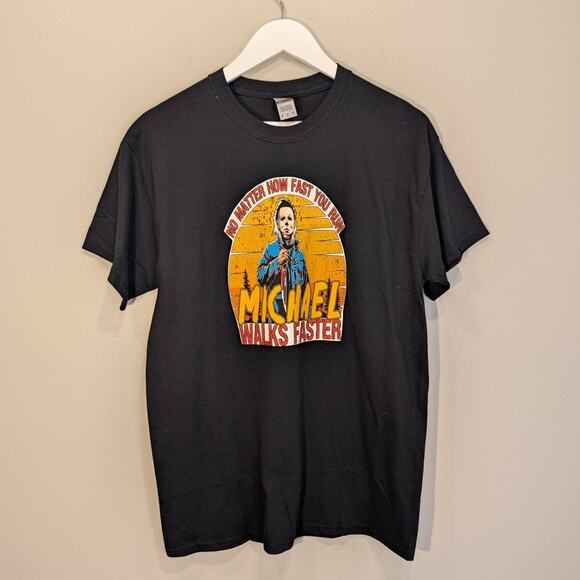 Gildan Halloween Michael Myers Spooky Season Costume Horror Film Fan - Size M - Picture 1 of 7